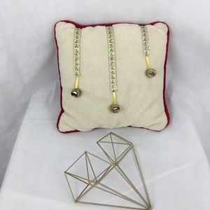 Jingle Bell Accent Pillow